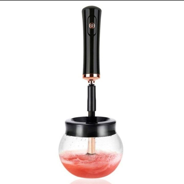 Aura Sonic Electric Makeup Brush Cleaner - Black